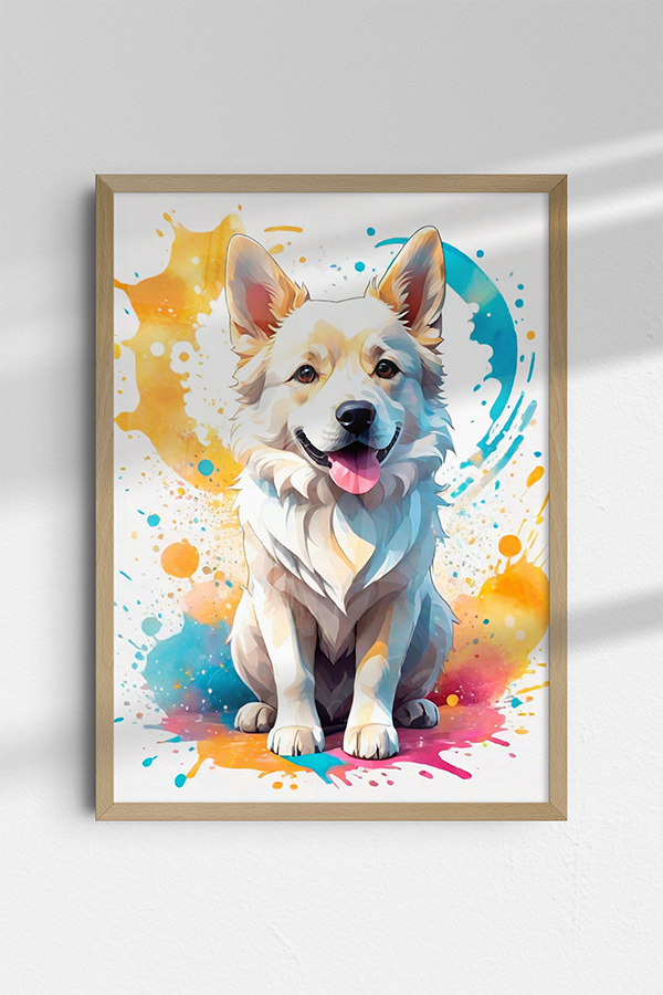 Cachorro Pintura