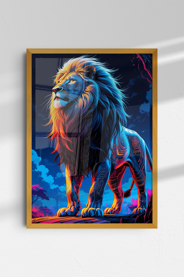 lion-neon
